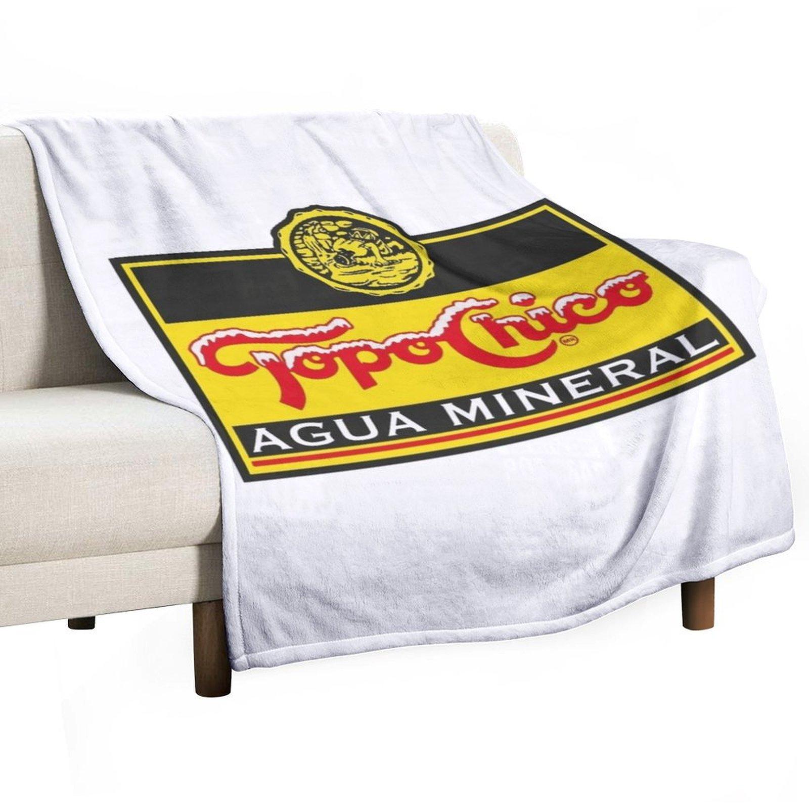Topo Chico Topo Throw Blanket Soft Plush Plaid christmas gifts Nap Designers Blankets 30x40in