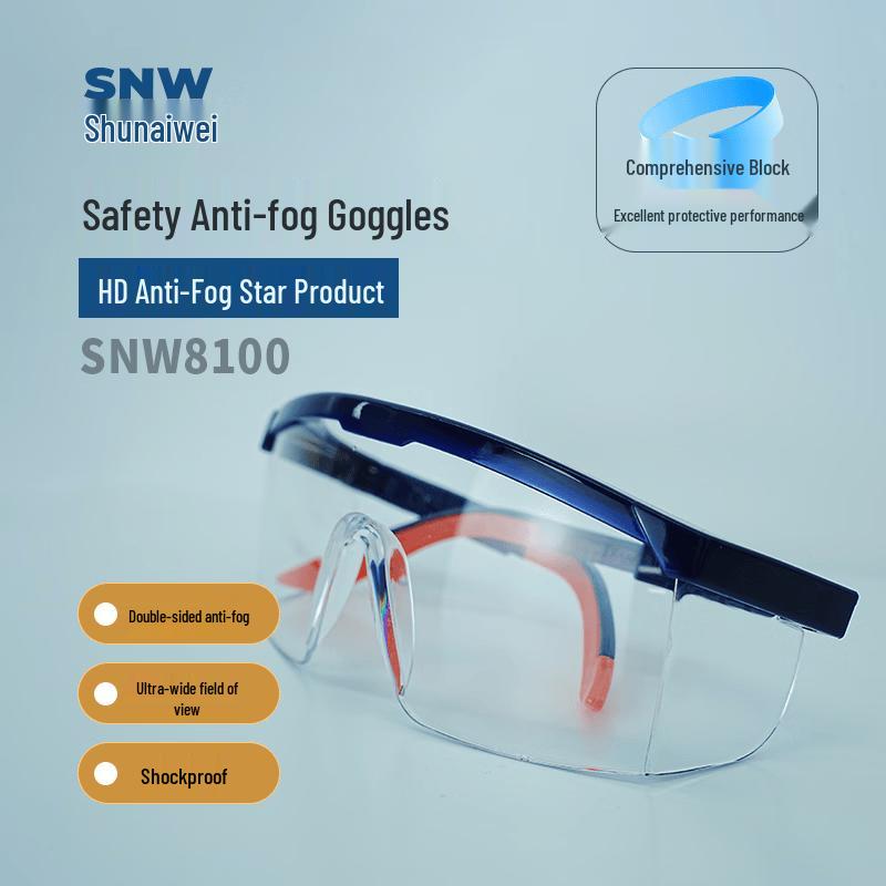 SNWFH SNW8100 Anti-Fog Safety Goggles One Size