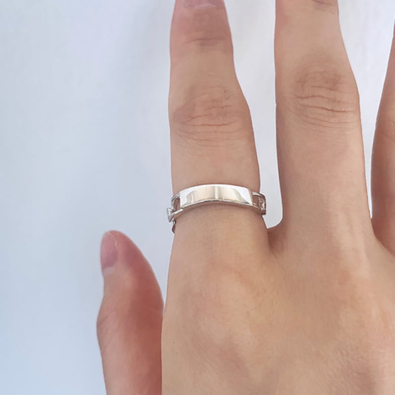 ANOTHER CELL [Reversible Ring] RUSTY CHAIN RING