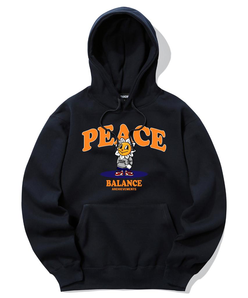 Peace Tiger Hoodie - Navy