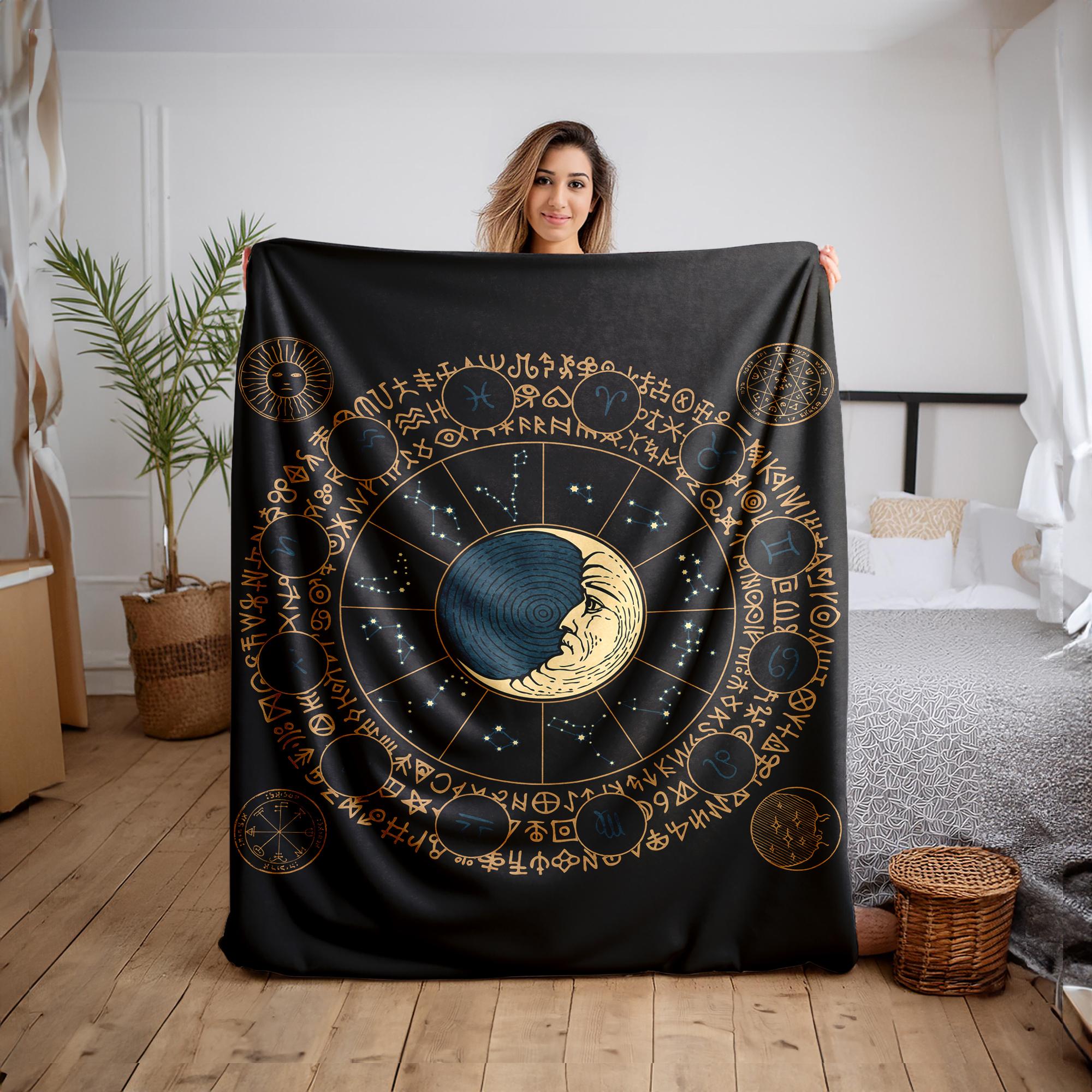 

Modern Decorative Blanket, Gothic Blanket, Tv Blanket, Home Decor Blanket, Fleece Blanket 80 x 100 cm