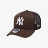 New ErA Mlb New York YAnkees Sponge Series A frAme Trucker bAllcAp Brown 1520636