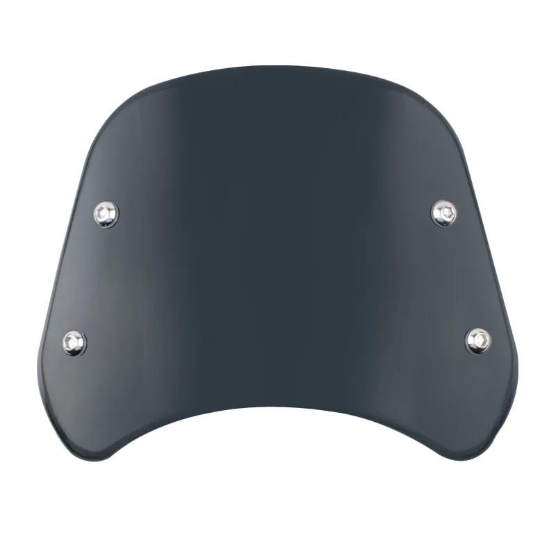 1pcs Motorcycle Shield Retrofit 5-7 Inch Headlight Windscreen Motorcycle Front Windscreen