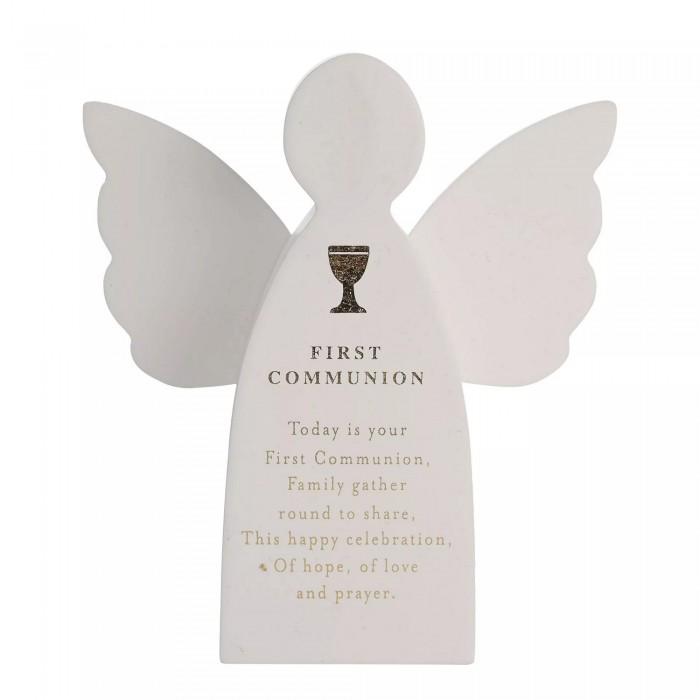 Feierlichkeiten Glaube & Hoffnung Engel Kommunion-Plakette