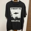 The X-Files Movie I Want To Believe 90s Black Unisex T Shirt S-5XL Unisex T-Shirt
