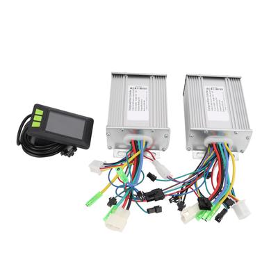 36V 48V 450W Dual Drive Motor Brushless Controller LCD Display Kit for Electric Bicycle Scooter