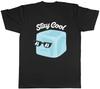 Stay Cool Mens TShirt Ice Cube with Sunglasses Chilled Unisex Tee Gift