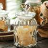 Transparent Glass Jar for Kitchen Storage of Grains, Dried Tangerine Peel, Pickled Vegetables, and Dried Fruits