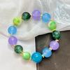 12Mm Colored Quartzite Duobao Bracelet Bracelet.