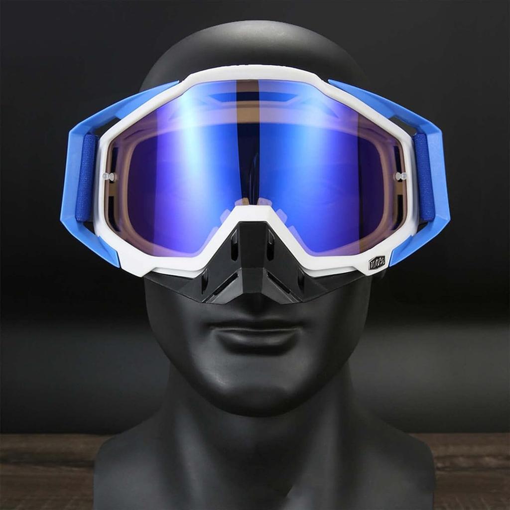 [Pazzfre] Motocross goggles, dustproof and windproof | UV protection, anti-fog,