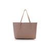 Woman Big Artificial Leather Tote Shoulder Bag