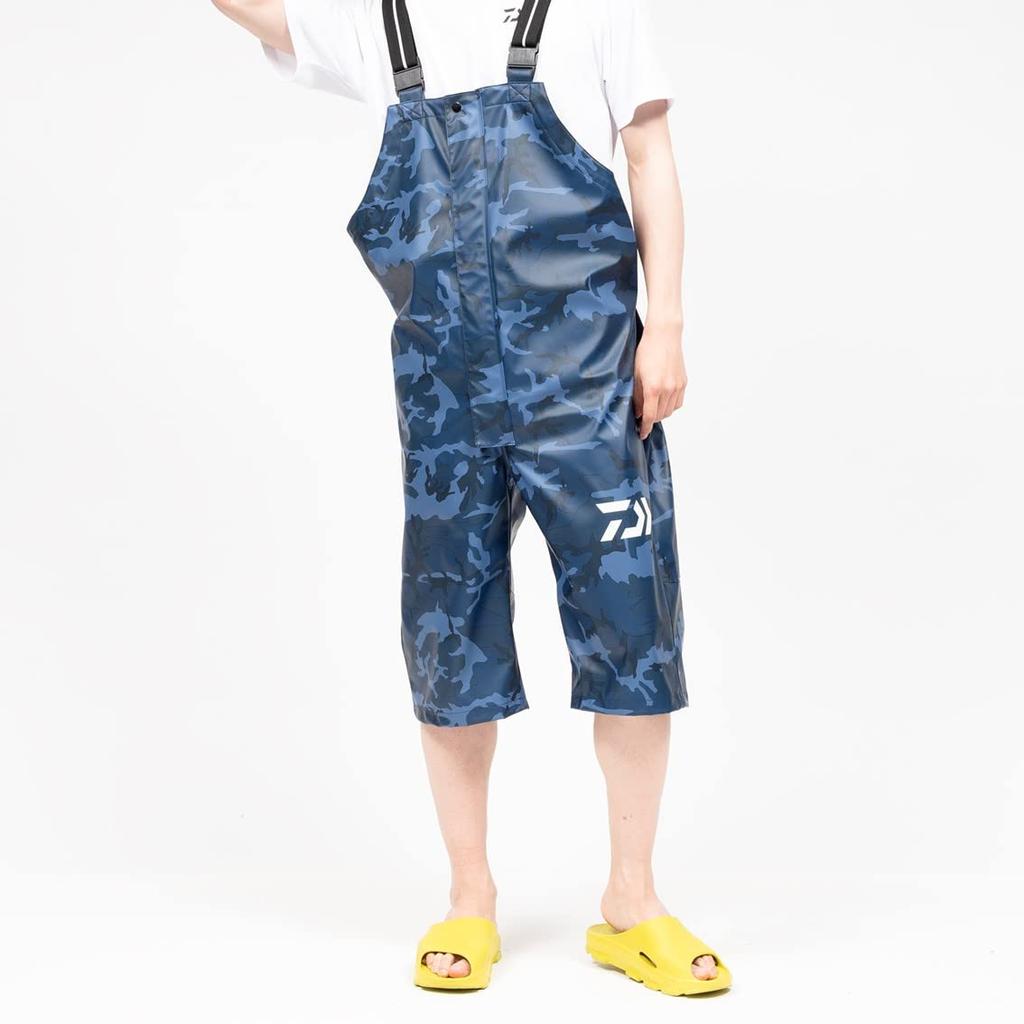 DAIWA PU Ocean Half Overalls Navy DR-6323P