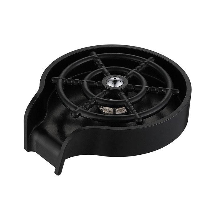 Automatic High-Pressure Stainless Steel Cup Washer for Sink or Bar