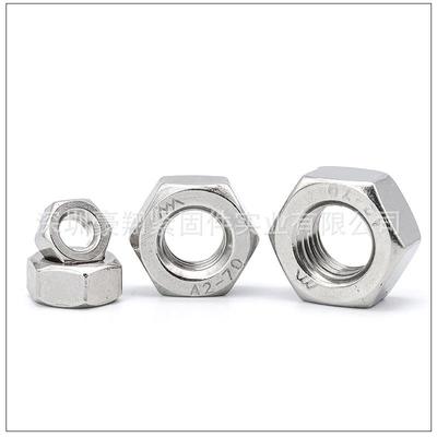 Dado Esagonale Zincato Grado 4.8 Filettatura Inversa - Esagono Esterno M4/M5/M6/M8