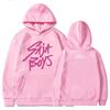 KPop Demon Hunters Saja Gutter Hettegenser Langermet Filmtrykk Genser Hette Fleece Casual Dame Unisex