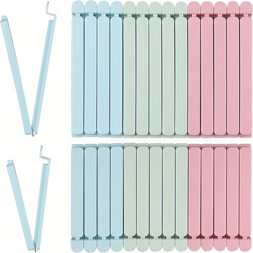 

30pcs/pack Sealing Clip Bag Plastic Bag Sealing Clips Snack Bag Plastic Sealing Clip 4.7 Inches& 6 Inches