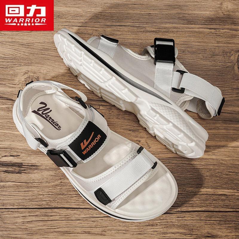 Warrior Men's Breathable Casual Velcro Beach Sandals