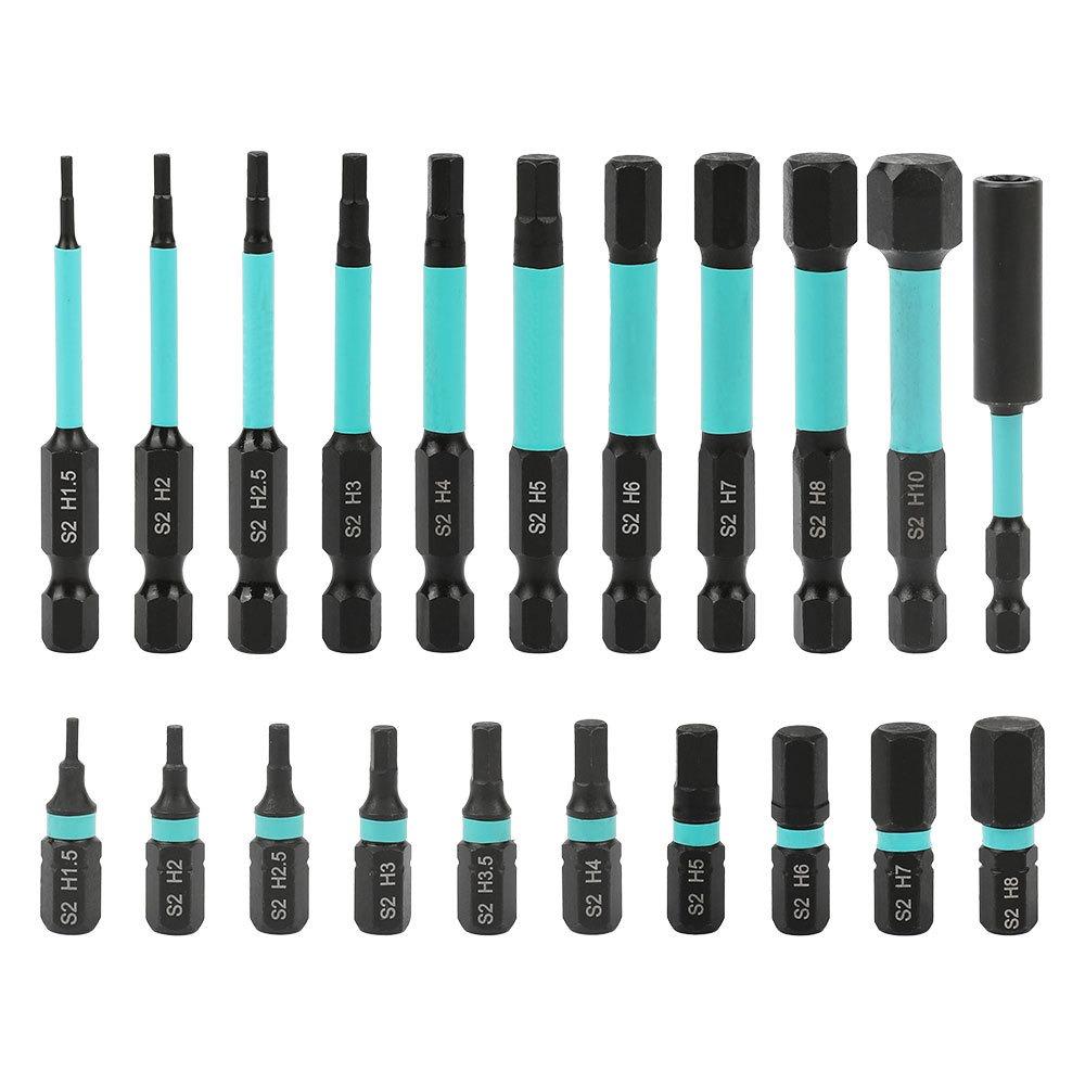 

Magnetic Screwdriver Socket Bit 1/4inch Shank Screwdriver Bit Set Electric Appliance