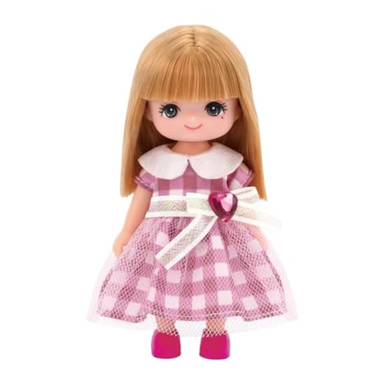 Takara Tomy Licca-chan Doll LD-22 Twin Sister Smiling Maki-chan Dress-up Pretend Play Toy Ages 3 and