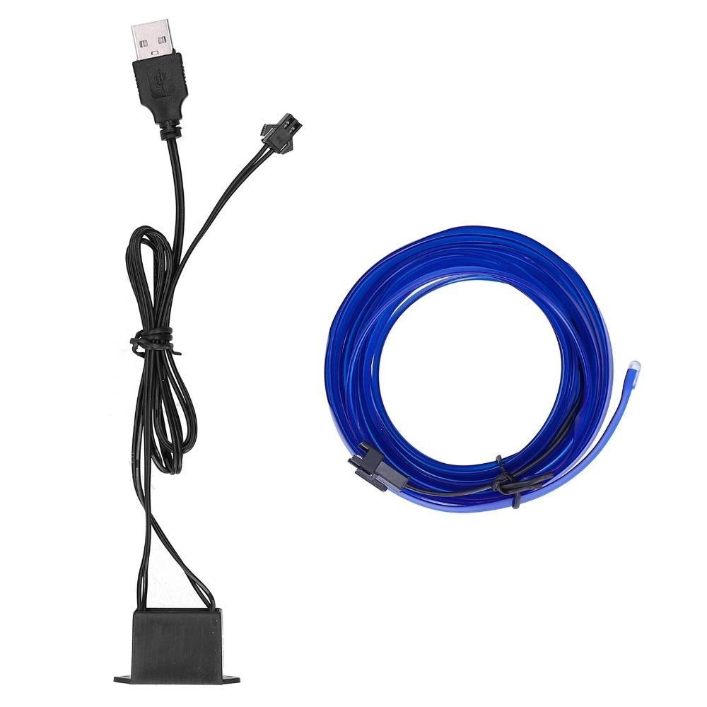 9.8ft Car Ambient Light 3 Meters Light Strip Easy Install LED Light Strip Console