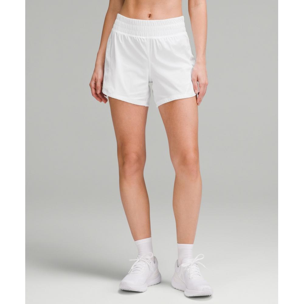 

Lululemon Track That High Rise Lined Short 5 Белый 6/5