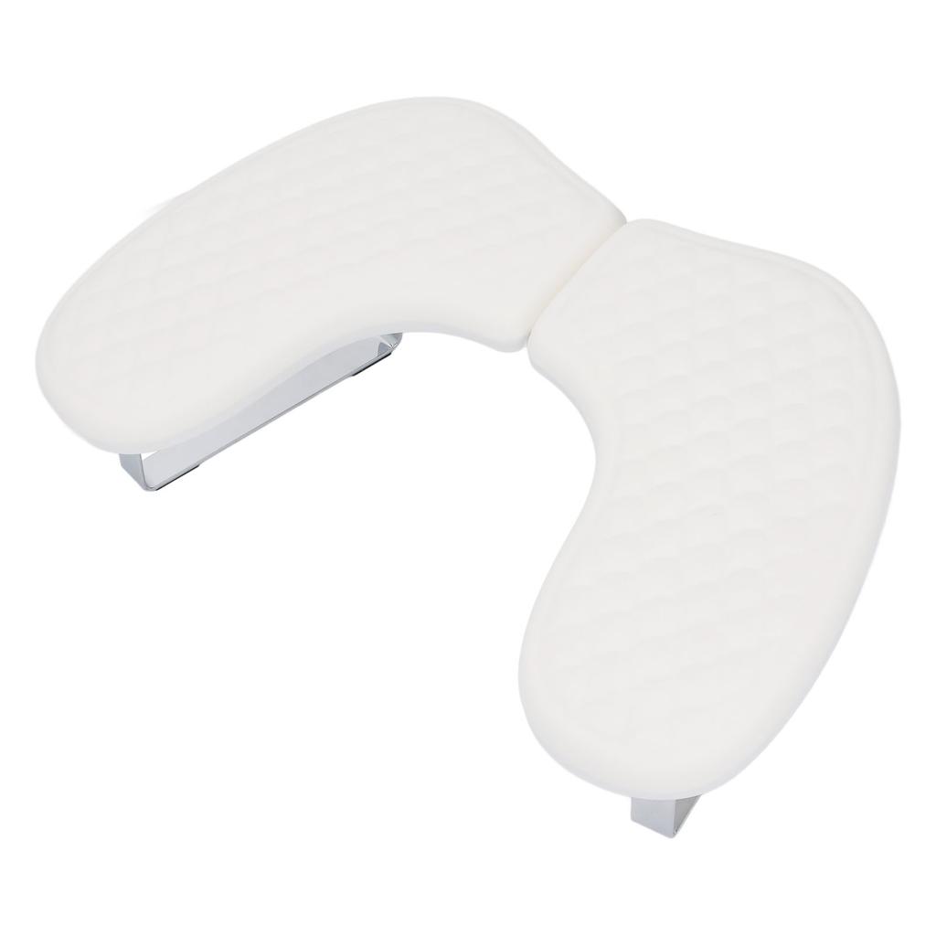 Nail Arm Rest for Nail Tech Detachable U Shape Soft PU Folding Manicure Hand Rest for Salon Home