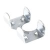 Heavy Duty Galvanized Double Rope Clamp Fits 3/8", 1/2", 5/8", 1/4" Rope Cord - Multiple Pack Sizes Available