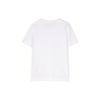 STONE ISLAND T-Shirt Solid Color Pocket Loose Round Neck Short Sleeve Kids Tops White 781620247-V0001