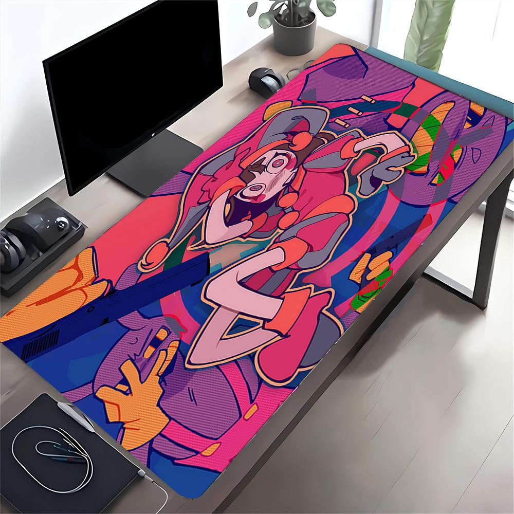 Colorful Chaos Action Large Gaming Mouse Pad Nonslip Rubber Base Waterproof Desk Mat For Office Pc Laptop