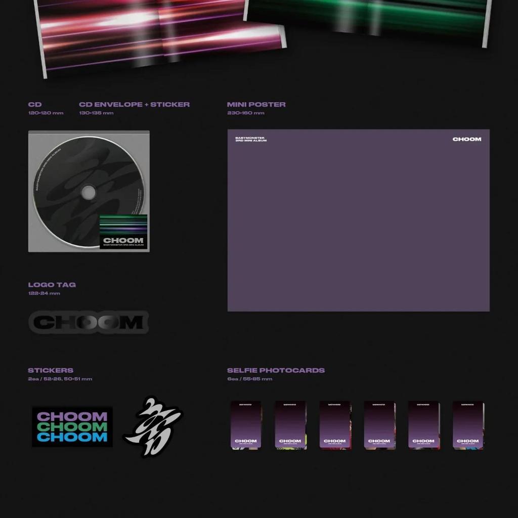 BABYMONSTER [CHOOM] 3rd Mini Album