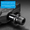 Light Weight Nylon Mountain Bicycles Pedals 3 Bearings Wide Flat Cycling Pedals Nonslip Road Bicycles Pedals Enduring