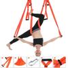 Aerial Yoga Hammock with 6 Handles - Non-Elastic Nylon for Studio Inversion Fitness
