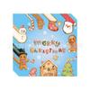Christmas-themed Party Tableware, Snowflake Paper Cups, Paper Plates, Tissues, Tablecloths, Decoration and Scene Supplies