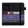 Sketchbook - Sakura - 12x12cm - 80 Pages - Black Cover