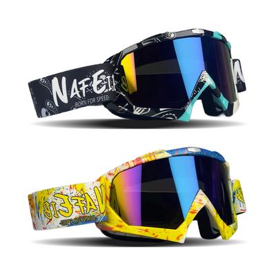 Ski Brille Wanderbrille Fahrrad Mountainbike Motorrad Winddichte Brille Sonnenbrille UV-Schutz