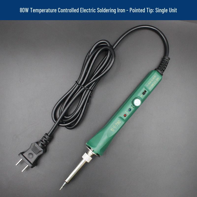 

High-Power Adjustable Temperature Soldering Iron Set for Household and Industrial Use