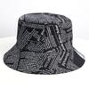 Sombrero de Pescador Unisex Estampado con Patrón de Periódico Viejo Sombrero de Cubo Tendencia Urbana Sombrero para el Sol Sombrero de Cubo Harajuku Sombrero Hip-Hop para Exterior
