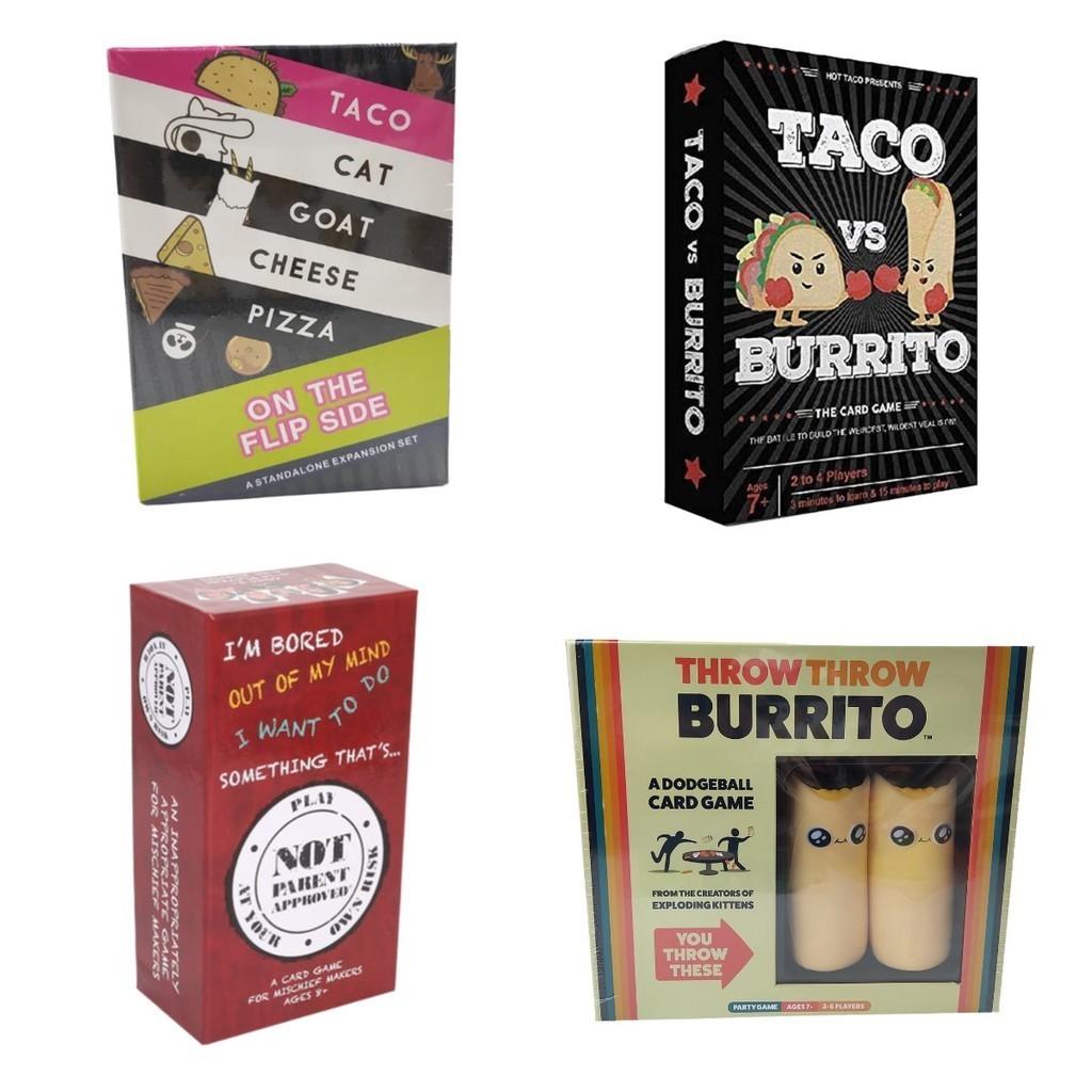 And Vibrant Taco Cat Santa Cookie Classic Card Game For Kids And Families**