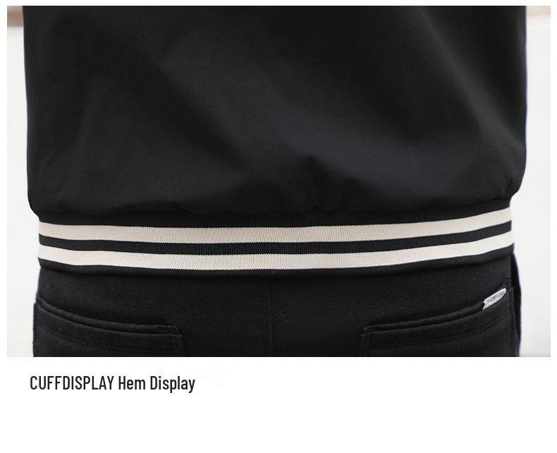 2022 Spring/Autumn Men's Korean Style Casual Stand Collar Baseball Jacket