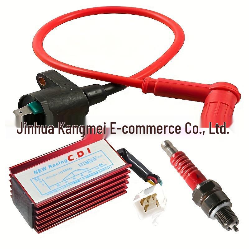 

High-Voltage Ignition Coil & Spark Plug for Off-Road Motorcycles синій