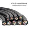 US Standard 2464 Multi-core Sheathed Cable, 14-30AWG Tinned Copper Signal Wire, available in 2-10 cores for power connections.
