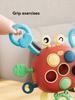 Baby Fun Cartoon Crab Lala Toy Whip Music Puzzle Early Education Toys a Variety of Play Can Be Pressed To Bite