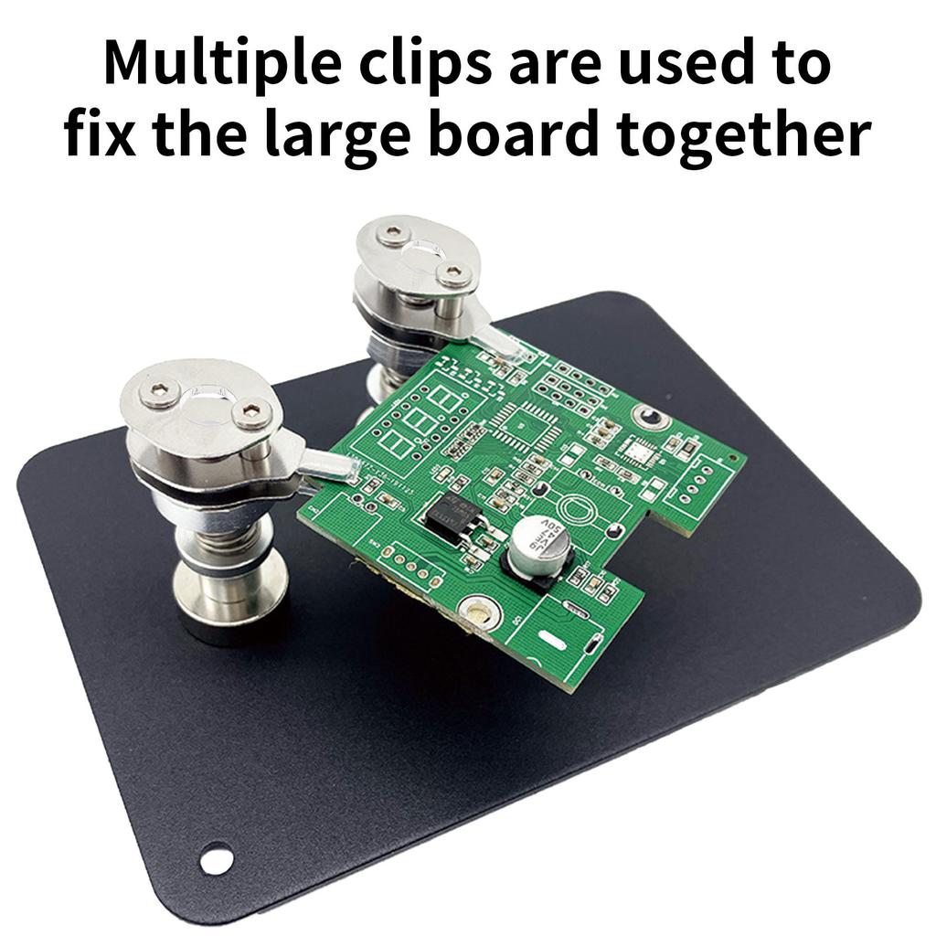 Small PCB Clip Motherboard Components Precision Spring Clamp Electronic Production Welding Repair Small Board Enduring