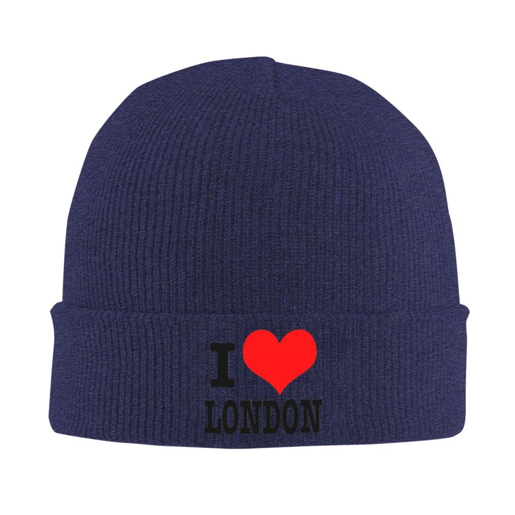 London UK England Warm Knitted Cap Hip Hop Bonnet Hat Autumn Winter Outdoor Beanies Hats for Men Women Adult