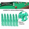 6 Stück Polyester Billard-Netztaschen Netz-Billiardtaschen Pooltisch-Taschen Vereinsausstattung