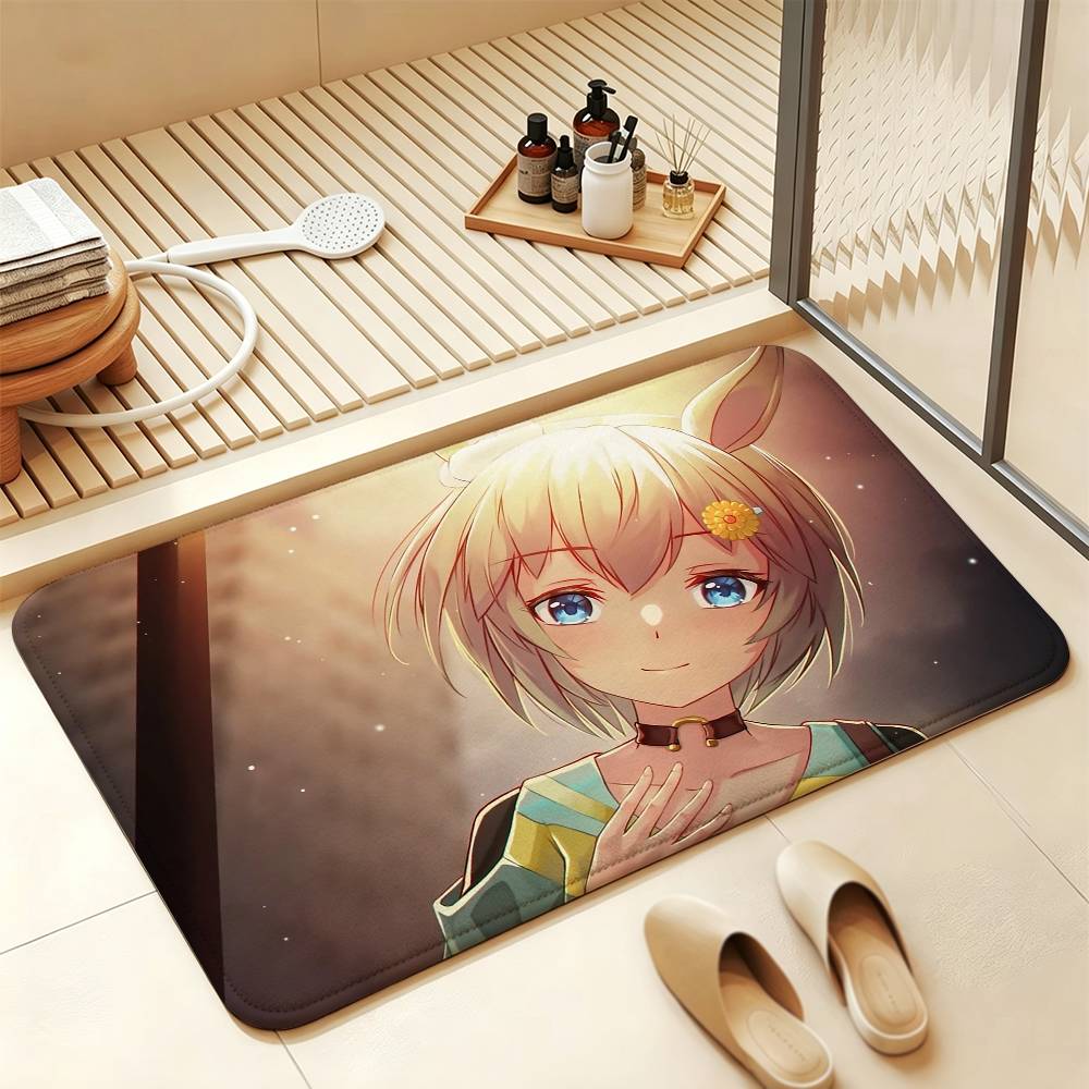 Umamusume-P-D S-Seiun Sky Soft Comfortable Short Plush Rug Carpet mat Anti‑Slip Floor Mat Machine Washable Home Decor