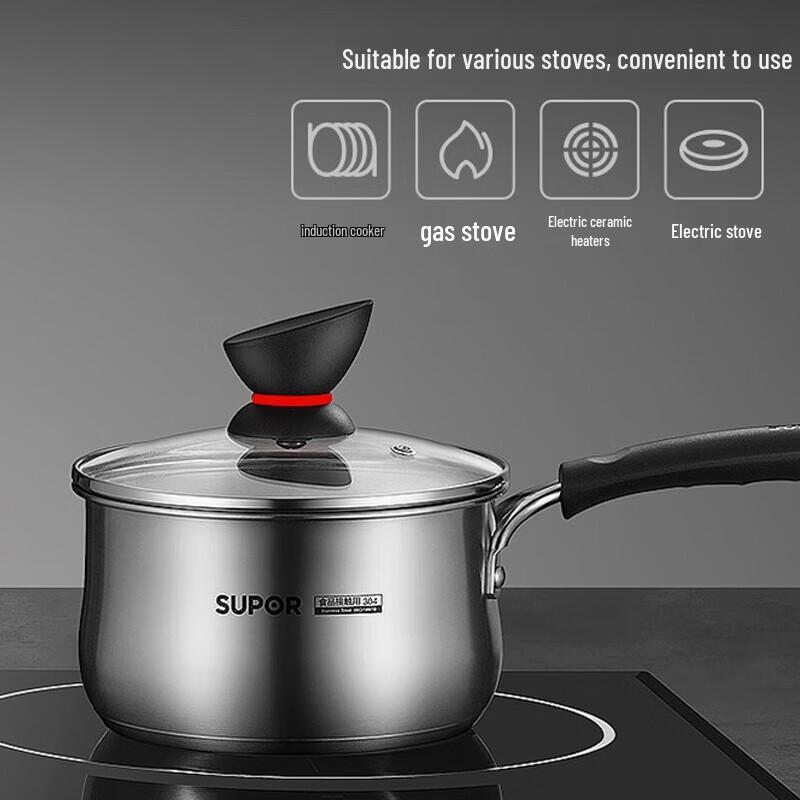 SUPOR 304 Stainless Steel Baby Food & Milk Mini Pot