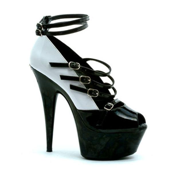 2025 new fashion strap high heel cool boots fish mouth hollow shoes