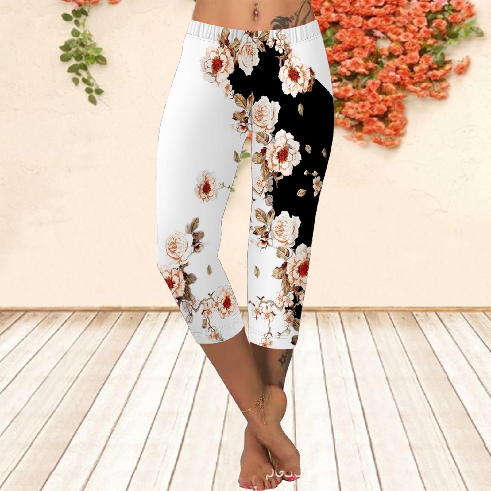 

Длинные брюки, летние короткие леггинсы, короткие узкие брюки, леггинсы больших размеров. Женские облегающие длинные брюки с 3D-принтом красных роз. 8XL дубильная кора