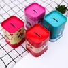 Cash Cabinet Tinplate High-Capacity Home Decoration Metal Piggy Bank Money Box Cash Box Coin Box